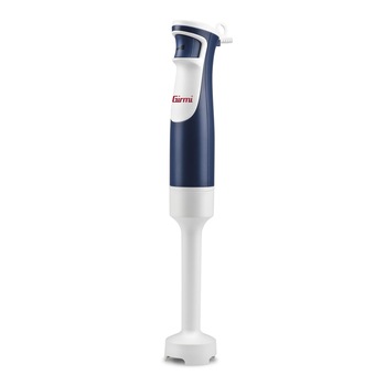 Blender de mana GIRMI MX37, 500 W, prindere ergonomica, sistem FeelSpeed, lame inox, datasabil, alb/albastru Blender de mana GIRMI MX37, 500 W, prindere ergonomica, sistem FeelSpeed, lame inox, datasabil, alb/albastru