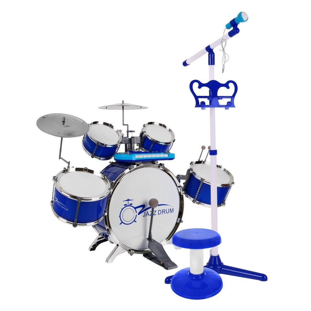 Tobe keyboard microfon, albastru