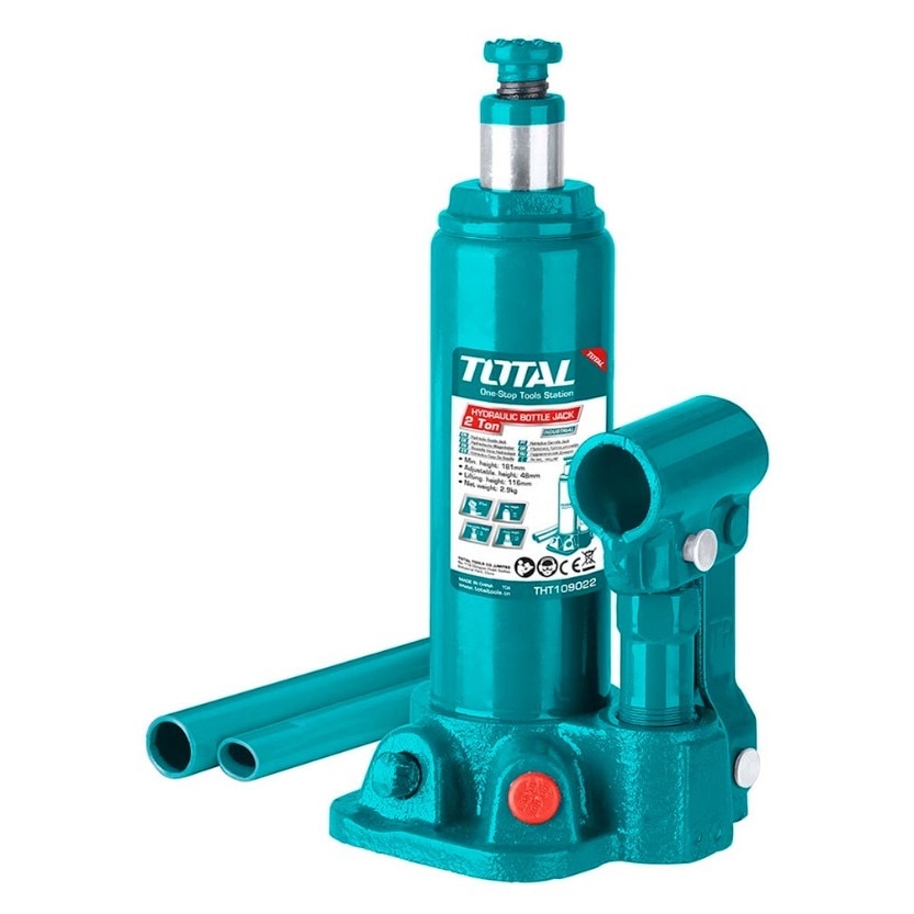 Cric hidraulic auto - butelie - 2T (INDUSTRIAL) TOTAL THT109022