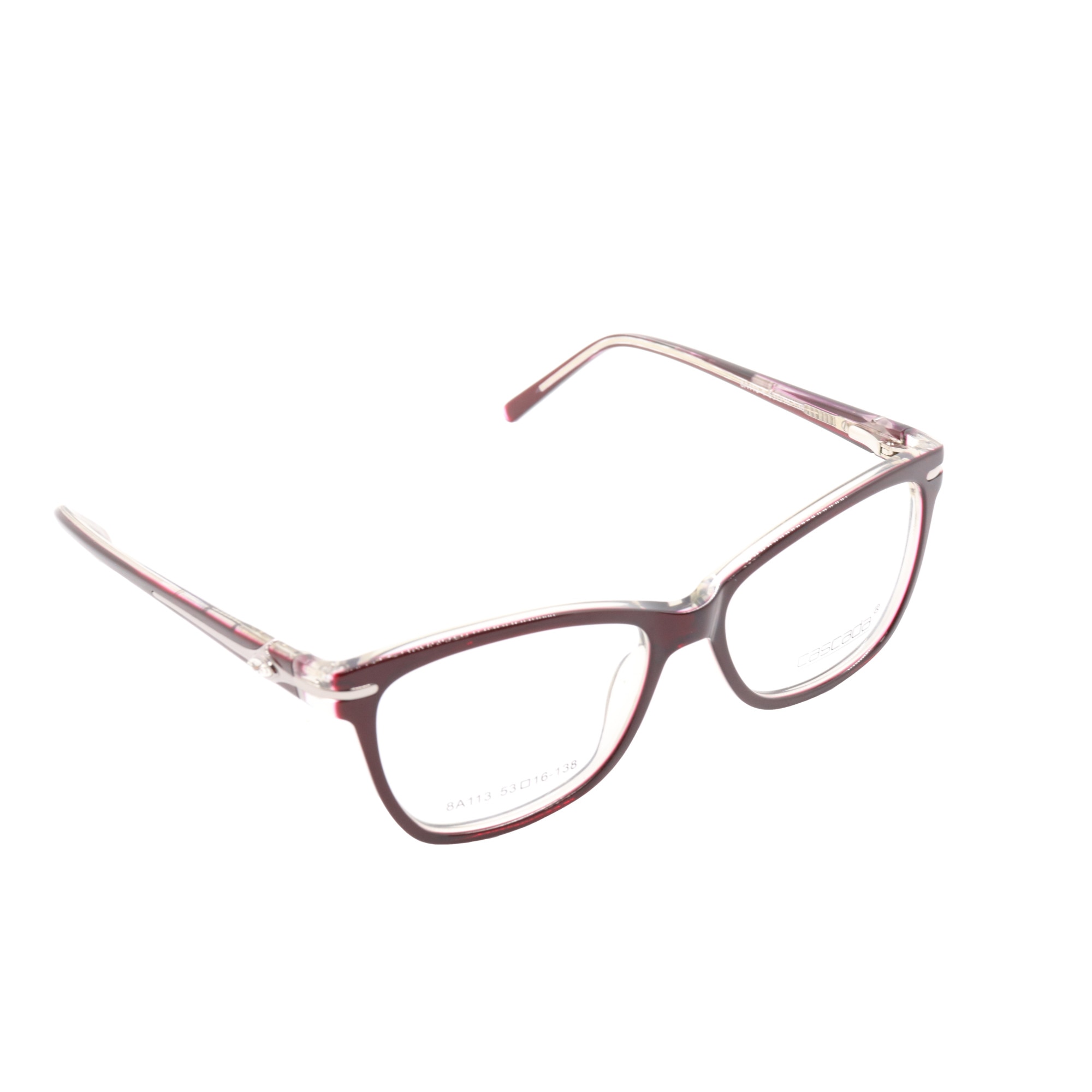 Rame ochelari de vedere, Cascada, Dama, 8A113, 53mm, Maro