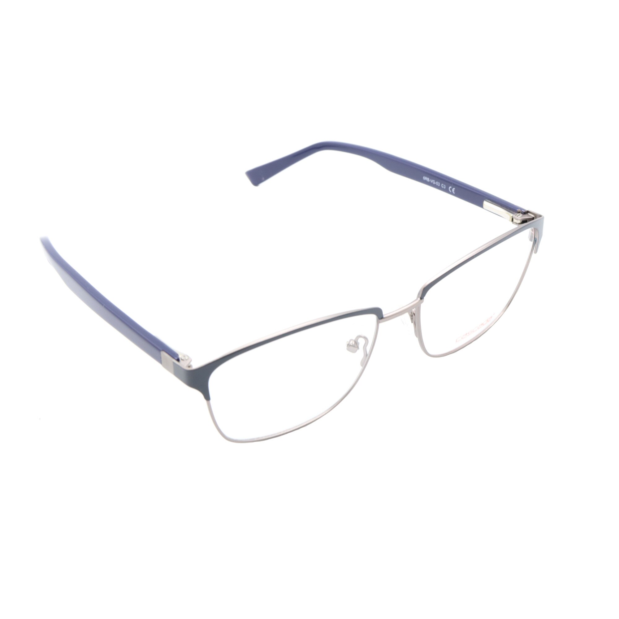 Rame ochelari de vedere, Cascada, Barbat, 6RB-VG-02, 55mm, Gri/Albastru