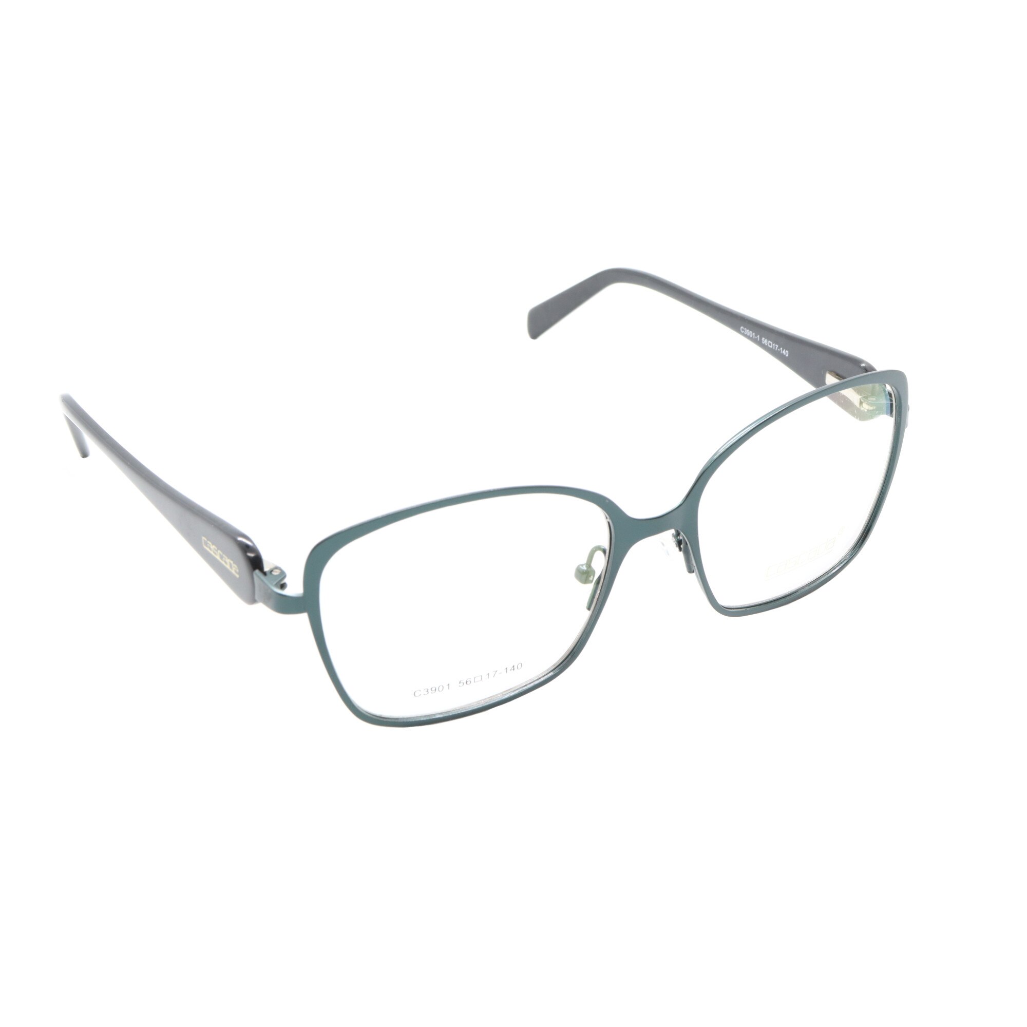 Rame ochelari de vedere, Cascada, Dama, C3901, 56mm, Verde/Negru