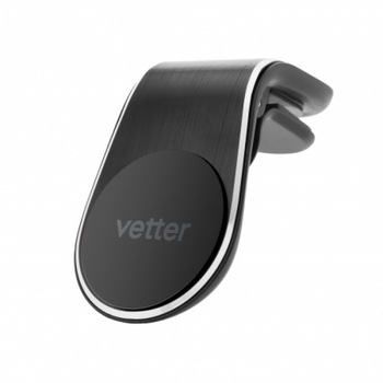 Suport Auto Vetter, Magnetic Car Holder, Air Vent Clip Series, Negru Suport Auto Vetter, Magnetic Car Holder, Air Vent Clip Series, Negru