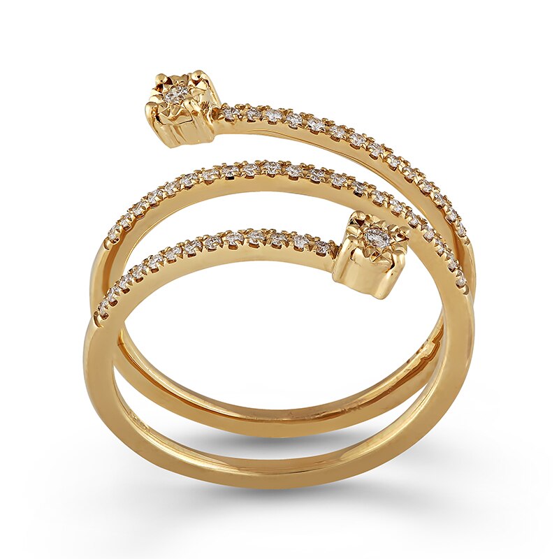 Inel Blanco's Aur 18k Diamante, 57 R25242D-Y