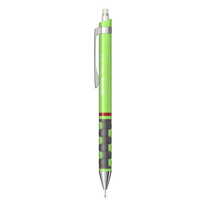 Creion Mecanic 0.5 Rotring Tikky III Green Neon, verde