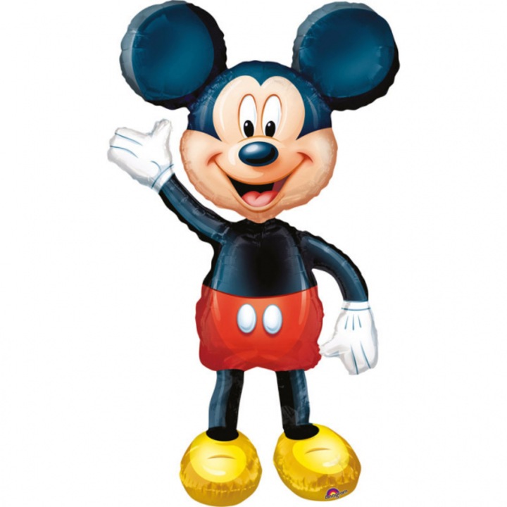 Balon folie AirWalker Corp "Mickey Mouse" 96 x 132 cm