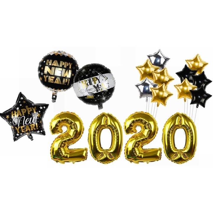 17 db-os lufi készlet a szilveszteri bulihoz