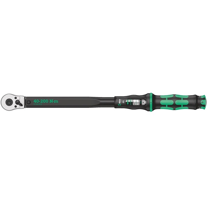 Cheie dinamometrica cu maner reversibil, 510mm, 40-200 Nm, 1/2", Wera Click-Torque C3