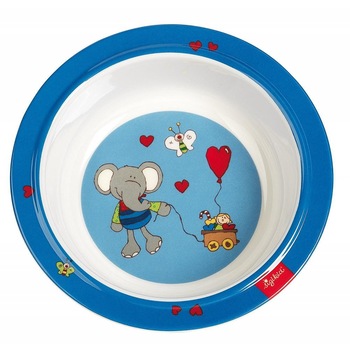 Castronel, Sigikid, Elefantelul Lolo Lombardo, melamina, multicolor Castronel, Sigikid, Elefantelul Lolo Lombardo, melamina, multicolor