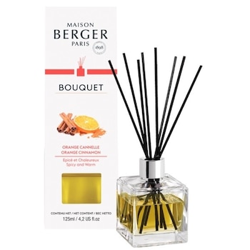 Difuzor parfum camera Berger Bouquet Parfume Cube Orange de Cannelle 125ml Difuzor parfum camera Berger Bouquet Parfume Cube Orange de Cannelle 125ml