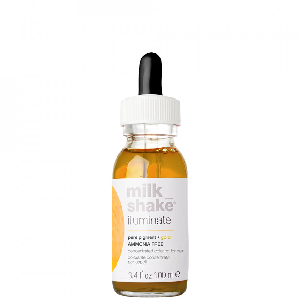 Pigment pentru par Milk Shake Illuminate Pure Pigment Gold, 100ml