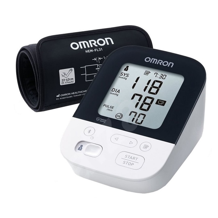 OMRON M4 Intelli IT Digitális felkaros vérnyomásmérő, Bluetooth