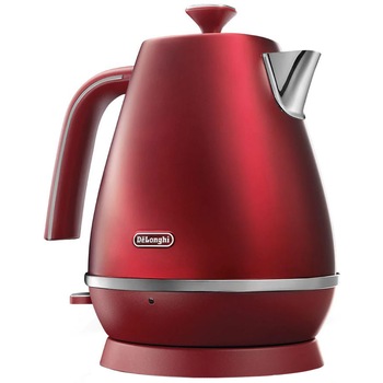 Fierbator De'Longhi Distinta KBI2001.R, 2000 W, 1.7 l, Baza pivotanta, Rosu Fierbator De'Longhi Distinta KBI2001.R, 2000 W, 1.7 l, Baza pivotanta, Rosu