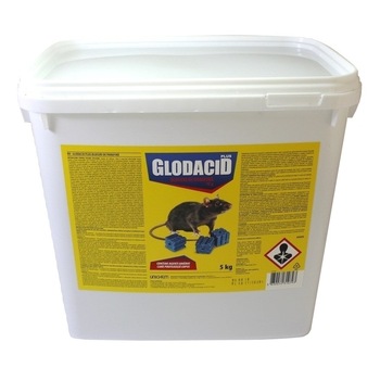 Otrava Raticid Bloc Cerat (PARAFINA) pentru Soareci si Sobolani - 10 kg, Glodacid Otrava Raticid Bloc Cerat (PARAFINA) pentru Soareci si Sobolani - 10 kg, Glodacid