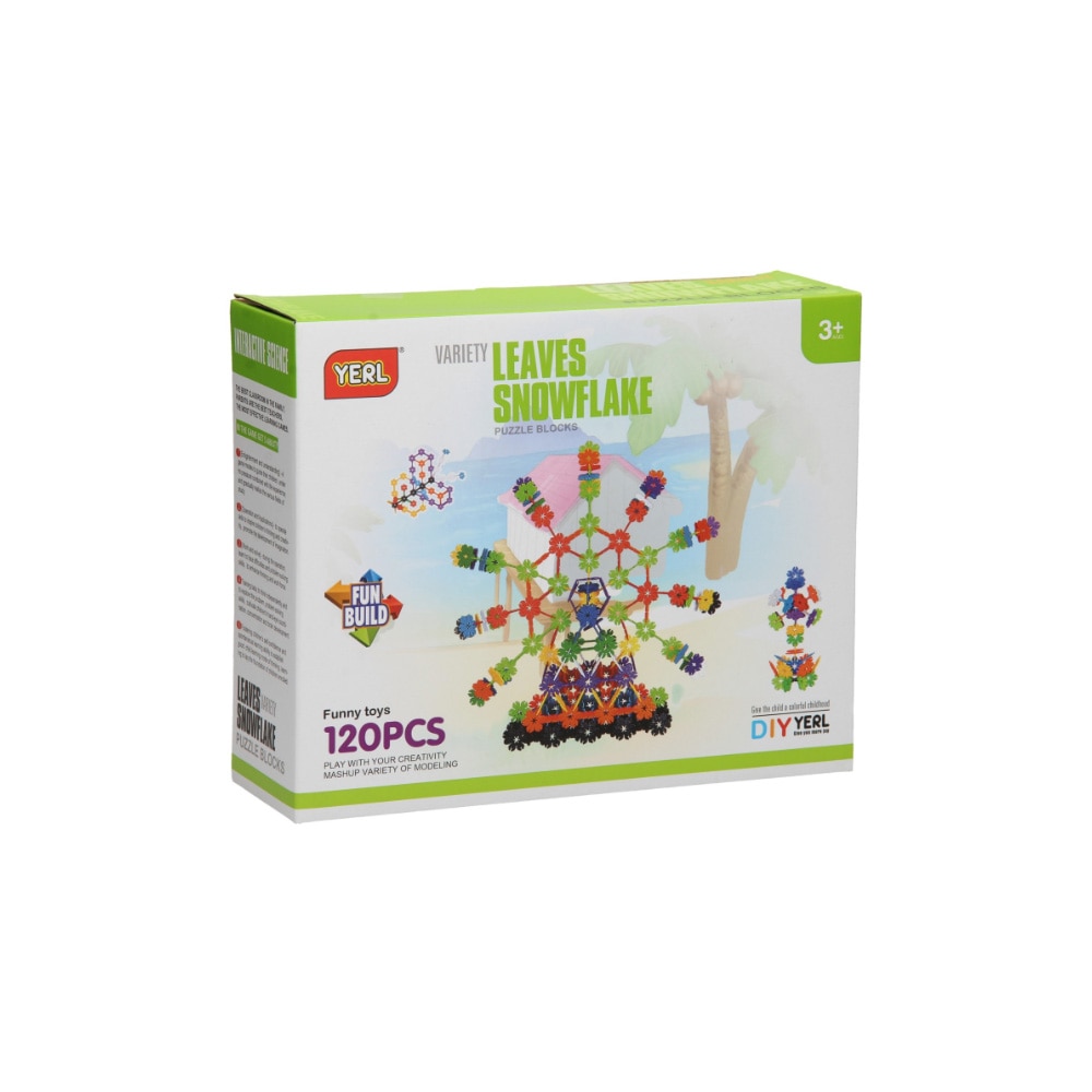 Set de 120 piese de construit interactive,Yerl