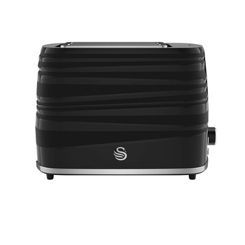 Prajitor de paine Swan, Symphony ST31050BN, 2 Felii, Putere 930 W, Deisgn dosebit, Functie dezghetare, Negru Prajitor de paine Swan, Symphony ST31050BN, 2 Felii, Putere 930 W, Deisgn dosebit, Functie dezghetare, Negru