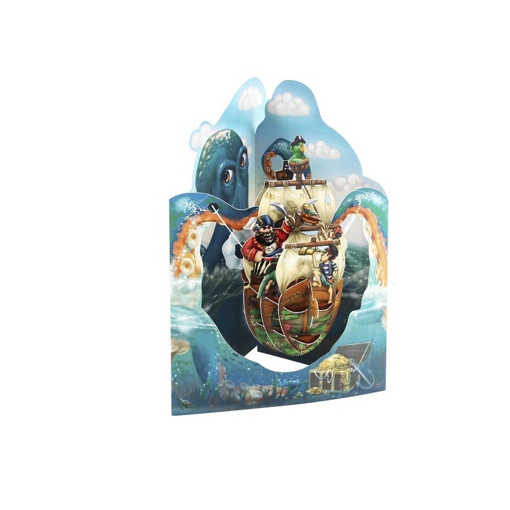 Картичка Santoro Pirate Ship 2, Swing Cards