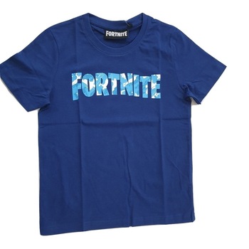 Tricou Fortnite, Epic Games, LOGO, Albastru