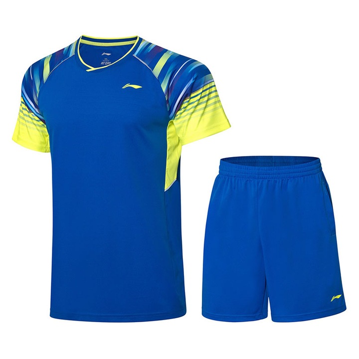 Echipament sportiv Li-Ning, SCURT + TRIOC LI-NING BARBATI ALBASTRU, Albastru