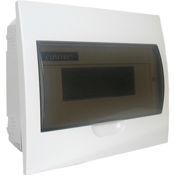 Tablou pentru sigurante ingropat 10 module IP40 Comtec Tablou pentru sigurante ingropat 10 module IP40 Comtec
