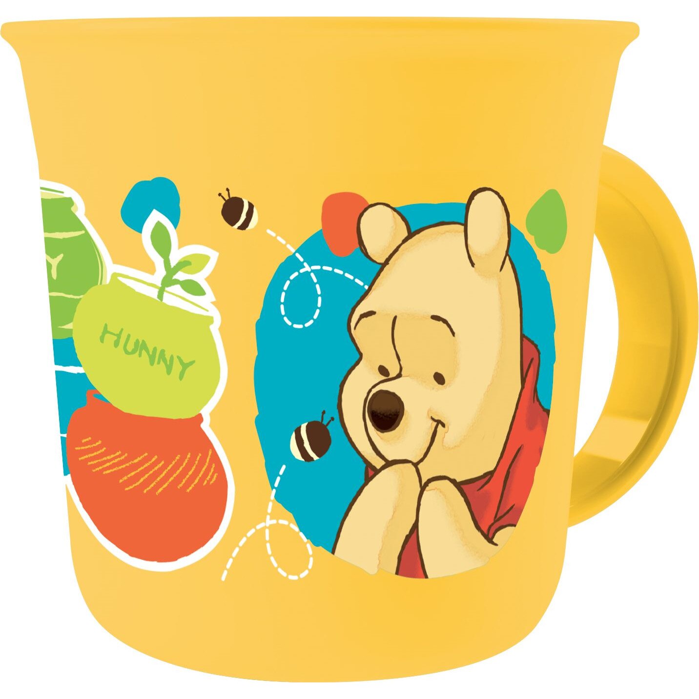 Cana, Disney, Winnie the Pooh, galben, 300ml