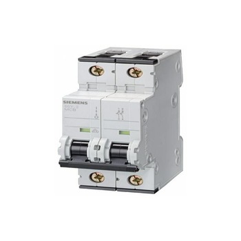 Siguranta automata electrica 2P 10A , Siemens, Plastic, Alb, 220 V Siguranta automata electrica 2P 10A , Siemens, Plastic, Alb, 220 V