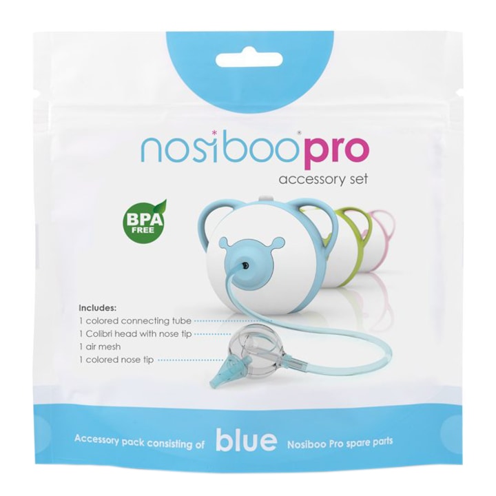 Nosiboo Pro Elektromos orrszívó tartozékkészlet, Kék