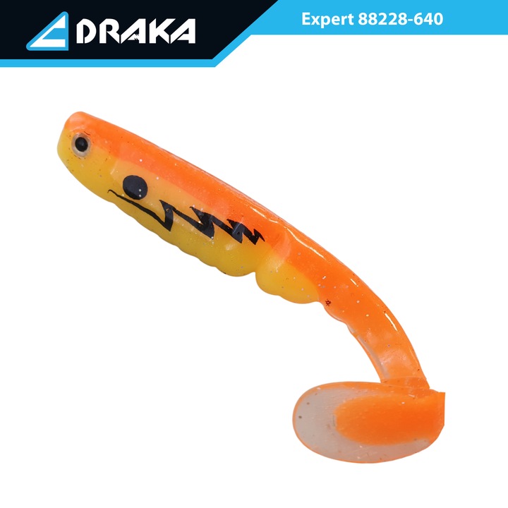 Szilikon csali Draka "Expert"-640, 10 cm. 9 gr