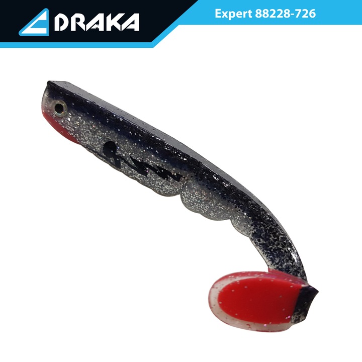 Szilikon csali Draka "Expert"-726, 10 cm. 9 gr