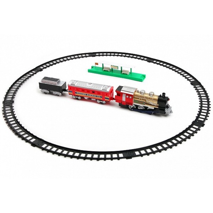 Пушещ влак на релси 12 части Атлас