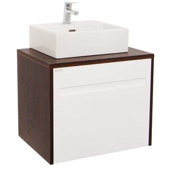 Baza si lavoar seria 401 - 60cm wenge Baza si lavoar seria 401 - 60cm wenge