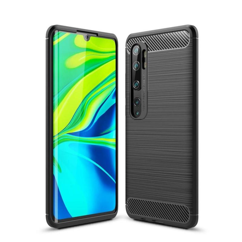 Carcasa TECH-PROTECT TPUCARBON Xiaomi Mi Note 10/10 Pro Black
