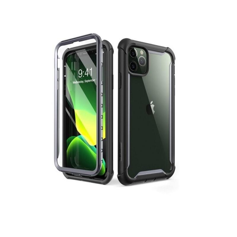Carcasa 360 grade Supcase i-Blason Ares iPhone 11 Pro Max cu protectie display, Negru