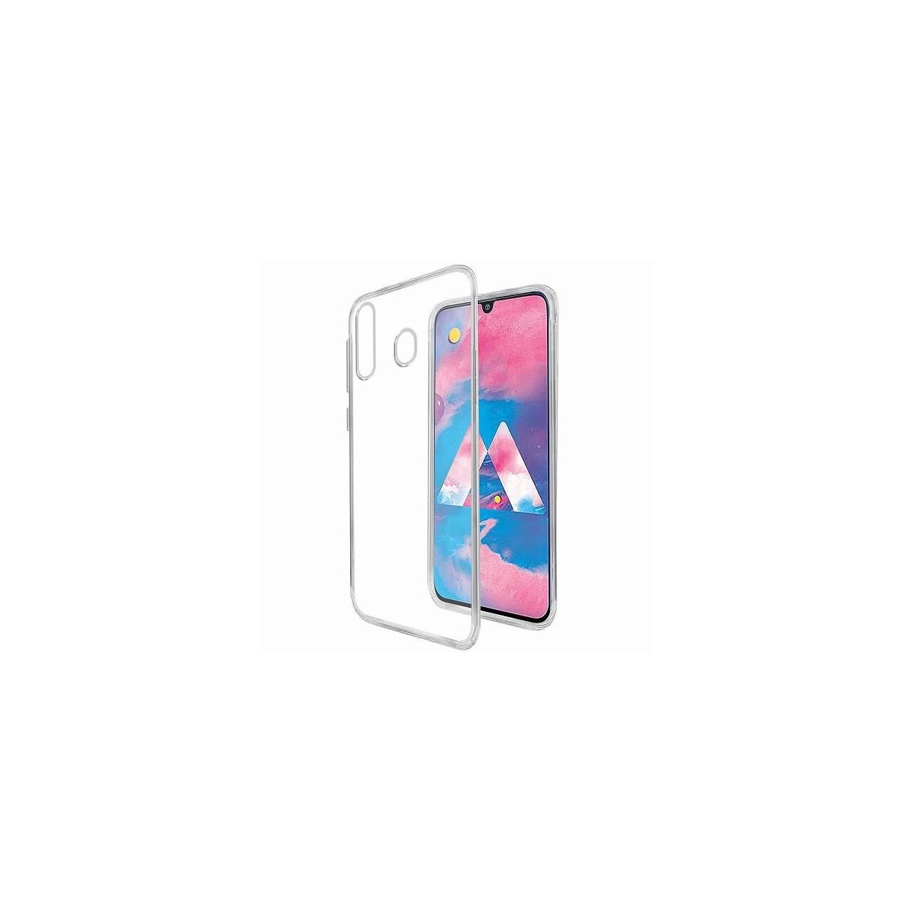 Husa Samsung Galaxy M30 - Iberry TPU UltraSlim Transparent