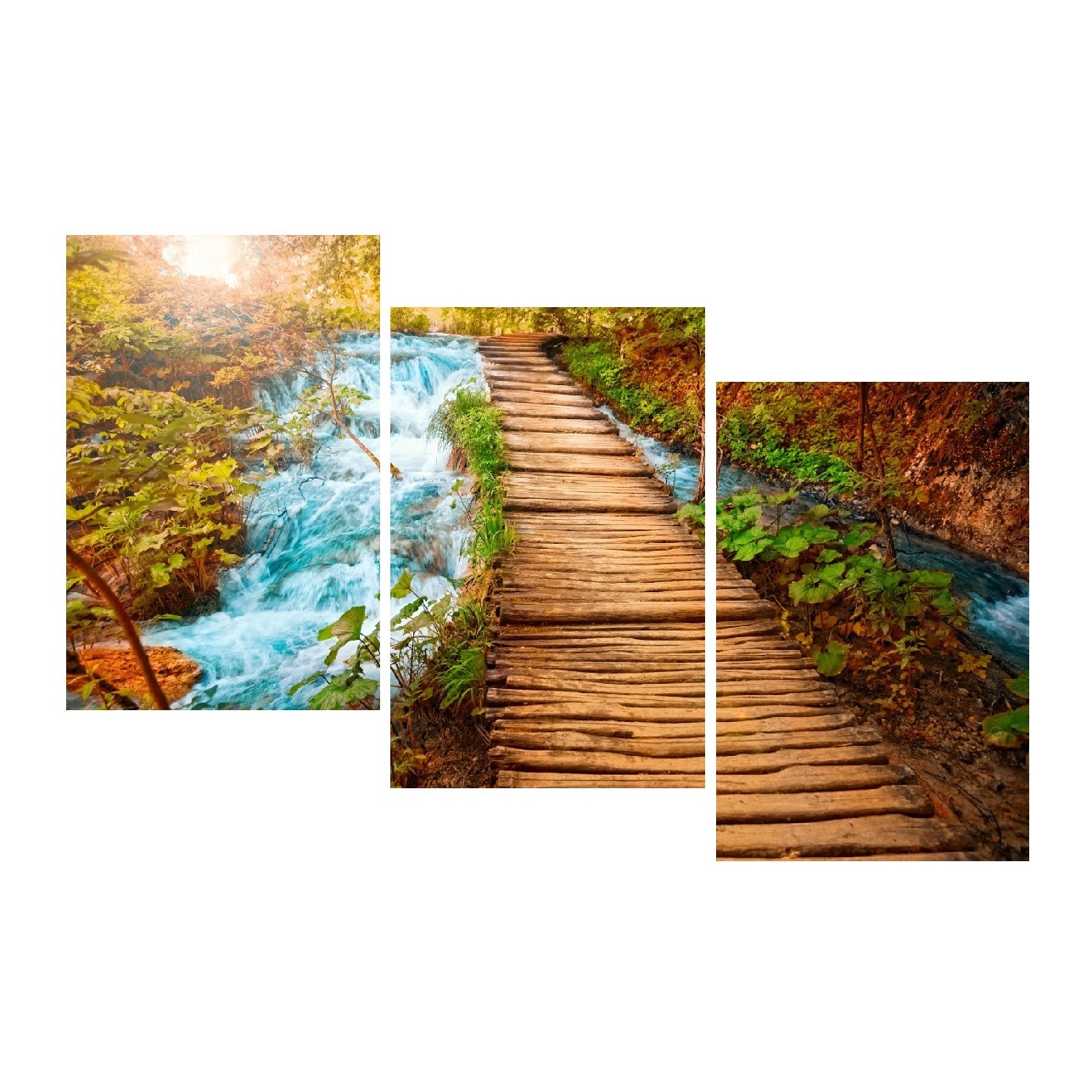 Tablou multicanvas 3 piese Natura 11, 120 x 90 cm