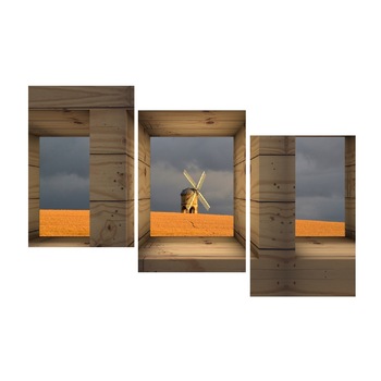 Tablou multicanvas 3 piese Natura 14, 120 x 90 cm Tablou multicanvas 3 piese Natura 14, 120 x 90 cm