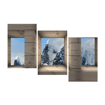 Tablou multicanvas 3 piese Natura 15, 120 x 90 cm Tablou multicanvas 3 piese Natura 15, 120 x 90 cm