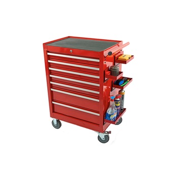 Set polite magnetice pentru dulap scule, 4 piese, Rosu Set polite magnetice pentru dulap scule, 4 piese, Rosu