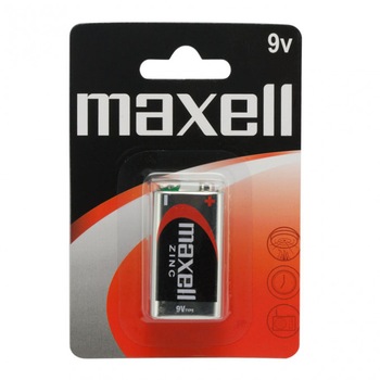 Baterie tip 9V E 6F22 Zn 9V , Pachetul contine 1 buc Baterie tip 9V E 6F22 Zn 9V , Pachetul contine 1 buc