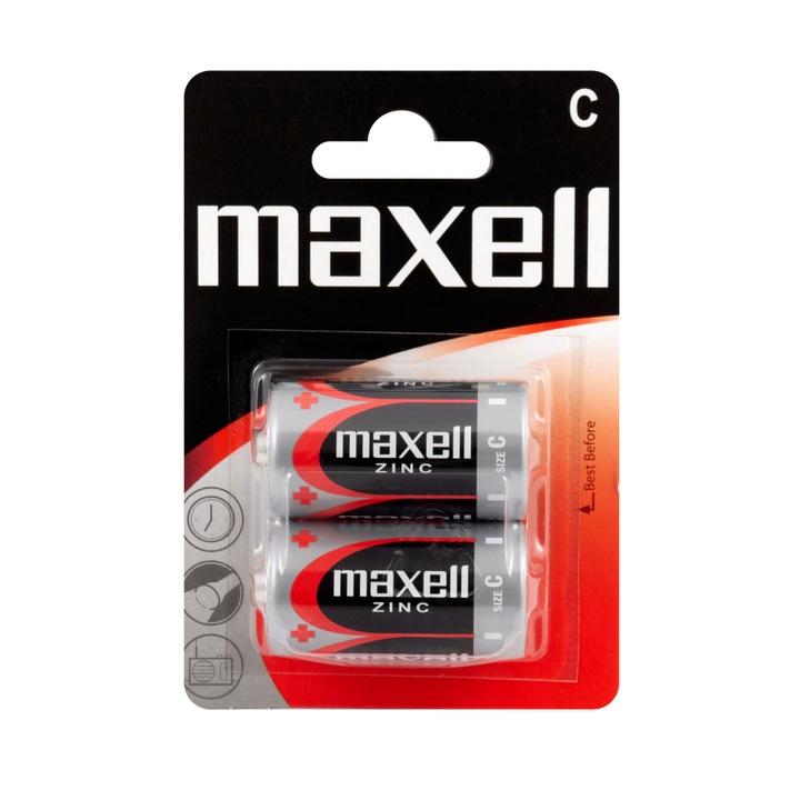 Baterie Zinc Mangan MAXELL R14 2 buc 1.5V