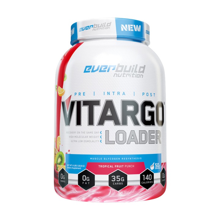 Енергизираща пудра Everbuild Vitargo Loader Punch от тропически плодове 1,816 кг