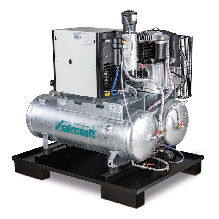 Бутален компресор Aircraft AIRPROFI DUO 853 / 2x100 / 10KK, 2 x 100 l, 10 bar