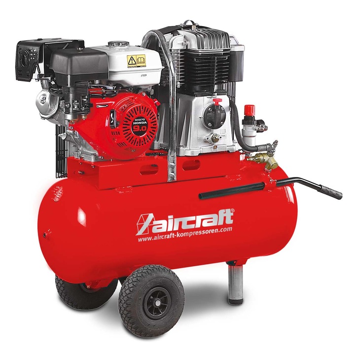 Бутален компресор Aircraft AIRBAU 652/100 B PRO, 100 l, 14 bar