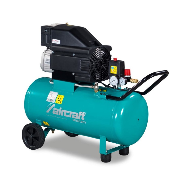 Бутален компресор Aircraft MOBILBOY 311/50 E, 50 l, 10 bar