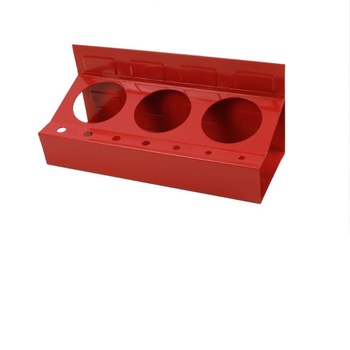 Suport magnetic pentru spray, Rosu, 305 x 140 x 35 mm Suport magnetic pentru spray, Rosu, 305 x 140 x 35 mm