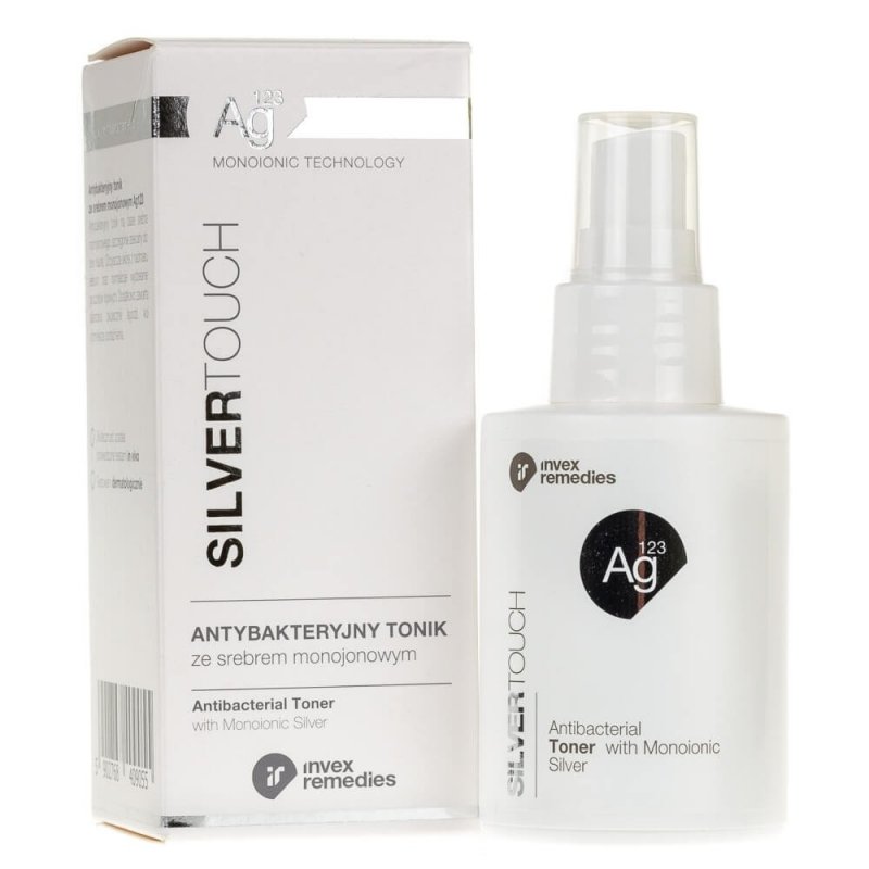 Tonic antibacterian cu argint monoionic Invex Remedies Ag123 100 ml