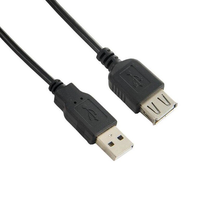 Cablu de extensie USB 2.0 activ, 4 World, 3 m, Negru
