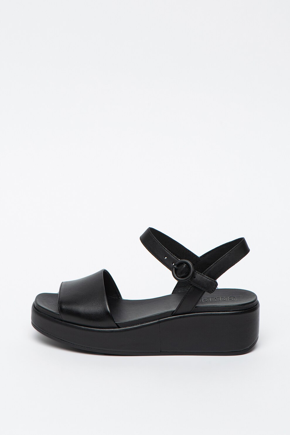 Camper, Sandale din piele cu talpa wedge Misia