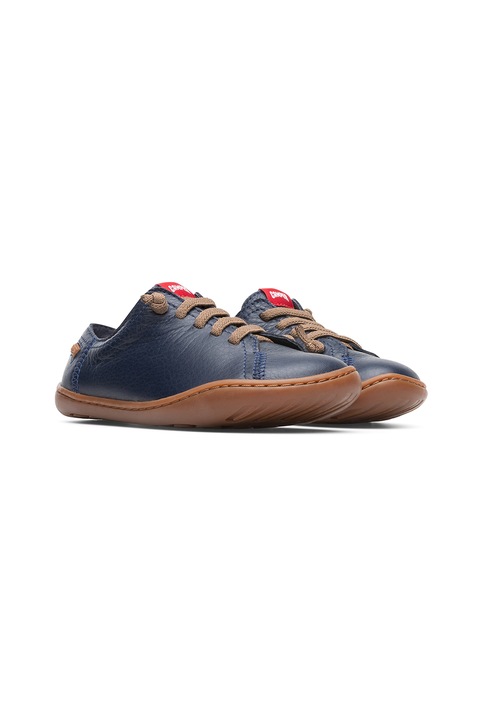 Camper, Pantofi sport de piele Peu Cami 8491, Bleumarin, 31 EU