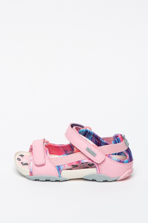 Camper, Sandale cu model abstract Ous, Roz, 32 EU